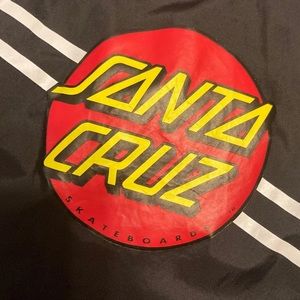 Santa Cruz hooded windbreaker jacket
